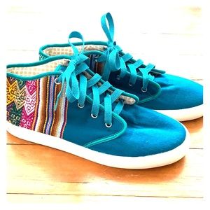 Teal Shoes